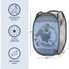 imageStar Wars The Mandalorian Pop Up Hamper Featuring The Child with Durable Carry Handles 24quot H x 23quot W X 2quot CMBlack Panther