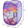 imageStar Wars The Mandalorian Pop Up Hamper Featuring The Child with Durable Carry Handles 24quot H x 23quot W X 2quot CMJoJo Siwa