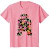imageStar Wars Tropical R2D2 Floral Print TShirtPink