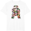 imageStar Wars Tropical R2D2 Floral Print TShirtWhite