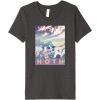 imageStar Wars Visit Hoth Poster Premium TShirtDark Heather Grey