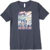 imageStar Wars Visit Hoth Poster Premium TShirtHeather Blue