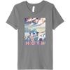 imageStar Wars Visit Hoth Poster Premium TShirtSlate Grey