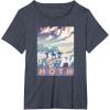 imageStar Wars Visit Hoth Poster TShirtHeather Blue