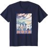 imageStar Wars Visit Hoth Poster TShirtNavy Blue