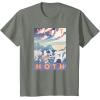 imageStar Wars Visit Hoth Poster TShirtOlive Heather