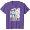imageStar Wars Visit Hoth Poster TShirtPurple Heather