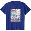 imageStar Wars Visit Hoth Poster TShirtRoyal Blue