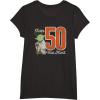 imageStar Wars Yoda 50th Birthday TShirtBlack