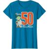imageStar Wars Yoda 50th Birthday TShirtSapphire Blue