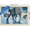 imageTrends International Star Wars Hoth  ATAT Battle Wall Poster 22375quot x 34quot Premium Unframed VersionBlonde Framed Version