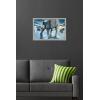 imageTrends International Star Wars Hoth  ATAT Battle Wall Poster 22375quot x 34quot Premium Unframed VersionGray Framed Version