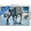 imageTrends International Star Wars Hoth  ATAT Battle Wall Poster 22375quot x 34quot Premium Unframed VersionGray Framed Version