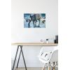 imageTrends International Star Wars Hoth  ATAT Battle Wall Poster 22375quot x 34quot Premium Unframed VersionPremium Unframed Version