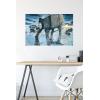 imageTrends International Star Wars Hoth  ATAT Battle Wall Poster 22375quot x 34quot Premium Unframed VersionPremium Unframed Version