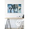 imageTrends International Star Wars Hoth  ATAT Battle Wall Poster 22375quot x 34quot Premium Unframed VersionWhite Framed Version