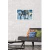 imageTrends International Star Wars Hoth  ATAT Battle Wall Poster 22375quot x 34quot Premium Unframed VersionWhite Framed Version