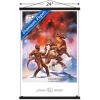 imageTrends International Star Wars Hoth  Empire Strikes Back Wall Poster 22375quot x 34quot Premium Unframed VersionPremium Print and Black Hanger Bundle