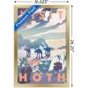 imageTrends International Star Wars Hoth  Visit Hoth Wall Poster 14725quot x 22375quot Premium Unframed VersionGold Framed Version