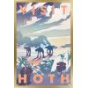 imageTrends International Star Wars Hoth  Visit Hoth Wall Poster 14725quot x 22375quot Premium Unframed VersionGold Framed Version