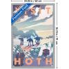 imageTrends International Star Wars Hoth  Visit Hoth Wall Poster 14725quot x 22375quot Premium Unframed VersionGray Framed Version