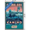 imageTrends International Star Wars Kamino  Come See Kamino Wall Poster 224L x 147W Premium Unframed VersionBarnwood Framed Version