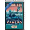 imageTrends International Star Wars Kamino  Come See Kamino Wall Poster 224L x 147W Premium Unframed VersionBlack Framed Version
