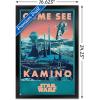 imageTrends International Star Wars Kamino  Come See Kamino Wall Poster 224L x 147W Premium Unframed VersionBlack Framed Version