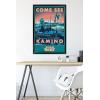 imageTrends International Star Wars Kamino  Come See Kamino Wall Poster 224L x 147W Premium Unframed VersionBlack Framed Version
