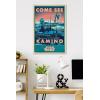 imageTrends International Star Wars Kamino  Come See Kamino Wall Poster 224L x 147W Premium Unframed VersionBlonde Framed Version