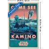 imageTrends International Star Wars Kamino  Come See Kamino Wall Poster 224L x 147W Premium Unframed VersionBlonde Framed Version