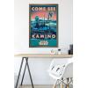 imageTrends International Star Wars Kamino  Come See Kamino Wall Poster 224L x 147W Premium Unframed VersionBronze Framed Version