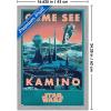 imageTrends International Star Wars Kamino  Come See Kamino Wall Poster 224L x 147W Premium Unframed VersionGray Framed Version