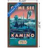 imageTrends International Star Wars Kamino  Come See Kamino Wall Poster 224L x 147W Premium Unframed VersionMahogany Framed Version