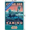 imageTrends International Star Wars Kamino  Come See Kamino Wall Poster 224L x 147W Premium Unframed VersionPremium Poster  Mount Bundle