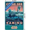 imageTrends International Star Wars Kamino  Come See Kamino Wall Poster 224L x 147W Premium Unframed VersionPremium Poster  Mount Bundle