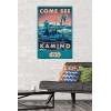 imageTrends International Star Wars Kamino  Come See Kamino Wall Poster 224L x 147W Premium Unframed VersionPremium Unframed Version