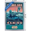 imageTrends International Star Wars Kamino  Come See Kamino Wall Poster 224L x 147W Premium Unframed VersionSilver Framed Version