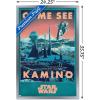 imageTrends International Star Wars Kamino  Come See Kamino Wall Poster 224L x 147W Premium Unframed VersionSilver Framed Version