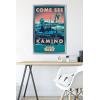 imageTrends International Star Wars Kamino  Come See Kamino Wall Poster 224L x 147W Premium Unframed VersionSilver Framed Version