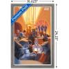 imageTrends International Star Wars Tatooine  Cantina Wall Poster 22375quot x 34quot Premium Unframed VersionBarnwood Framed Version