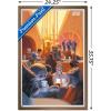 imageTrends International Star Wars Tatooine  Cantina Wall Poster 22375quot x 34quot Premium Unframed VersionBronze Framed Version