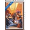 imageTrends International Star Wars Tatooine  Cantina Wall Poster 22375quot x 34quot Premium Unframed VersionMahogany Framed Version