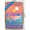 imageTrends International Star Wars Tatooine  Explore Tatooine Wall Poster 22375quot x 34quot Premium Unframed VersionGold Framed Version