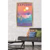 imageTrends International Star Wars Tatooine  Explore Tatooine Wall Poster 22375quot x 34quot Premium Unframed VersionGold Framed Version