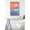 imageTrends International Star Wars Tatooine  Explore Tatooine Wall Poster 22375quot x 34quot Premium Unframed VersionWhite Framed Version