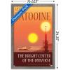 imageTrends International Star Wars Tatooine  The Bright Center by Russell Walks Wall Poster 34L x 224W Premium Unframed VersionBarnwood Framed Version