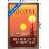 imageTrends International Star Wars Tatooine  The Bright Center by Russell Walks Wall Poster 34L x 224W Premium Unframed VersionBronze Framed Version
