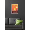 imageTrends International Star Wars Tatooine  The Bright Center by Russell Walks Wall Poster 34L x 224W Premium Unframed VersionGray Framed Version