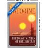 imageTrends International Star Wars Tatooine  The Bright Center by Russell Walks Wall Poster 34L x 224W Premium Unframed VersionGray Framed Version